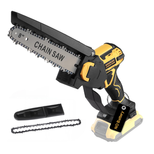 Chainsaw for Dewalt 20V MAX Battery(Battery Not Included)
8-Inch Brushless Cordless Pruning Chainsaw, 24.6FT/S Fast Powerful Cutting, 4000RPM Electric for Wood Cutting