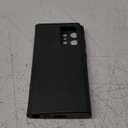 Genuine Leather Smart S23 Ultra Case for Samsung Galaxy S23 Ultra - Light Phone Cover with Luxury Business Smart View Case (Green)