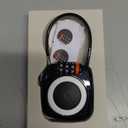 Compatible with Apple AirTag Secure Lock with Wire Cable, 3-Digit Combination Luggage Locks, Alloy Body Ultra Durable Anti-Lost Protective Case for Luggage, Bags, Suitcase, and Backpacks (BLACK)