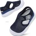 LeIsfIt Toddler Sandals Boys Girls Wide Sandals Kids Water Sandal Shoes Lightweight Barefoot Summer Shoes for Indoor Outdoor, Size: 9 Toddler