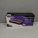 90KPa Powerful Vacuum Sealer Machine for Food Storage, Portable & Vertical Design, One-Touch Open Lid, Detachable for Easy Cleaning, Compatible with Freezer Bags