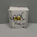 Gaiatop Mini Space Heater, Lightweight PTC Ceramic Fast Heating 500W Energy Efficient for Indoor Use, Overheating & 45 Tip-Over Protection, Portable Desk Electric Heaters for Office Home Black