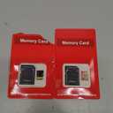 2 Pack Memory Card 16GB with Adapter, High Speed TF Card, UHS-I C10 A1 Memory TF Card for Tablet/Mobile Phone/Camera/Car Audio/Game Console (TF162 Red Gold 16GB)