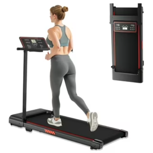Portable Walking Pad with Incline and Handle Bar, 3.0HP Electric Treadmills for Home Small, 0.6-6.2MPH Compact Walking Pads Treadmills with Handles and Incline for Small Spaces, 320LB Capacity