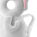 Grnstf Baby Toddler Head Protector, Baby Head Protection Backpack, Adjustable（Elephant）