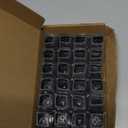 Furniture Sliders,24 PCS Chair Leg Sliders for Carpet, Furniture Movers Sliders, Carpet Chairs Furniture Glides, Floor Protectors, Carpet Moving Sliders Easily Move. (Clear, Fit:0.9-1.15")