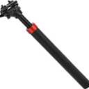 1 Pc Most Mountain Bikes Bike Seat Posts Suspension Shock Absorber Bike Saddle Post Seat Tube 30.9x350mm Black Red Aluminum Alloy