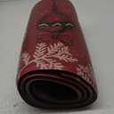 KIMODE Anti Fatigue Kitchen Mats for Floor, Christmas Decor Kitchen Rugs Sets of 2, Cushioned Kitchen Floor Mats Non Slip, Red Rugs for Kitchen Floor Christmas Decorations Laundry Desk 17"x47"+17"x29"