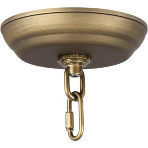 Giluta 5" Standard Light Canopy Kit with Maximum Fixture Weight of 40 Pounds Metal Ceiling Plate for Chandelier Pendant Lighting Flower Basket or DIY Projects, Bronze