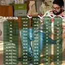 BRISIRA Big and Tall Christmas Shirts for Men Santa Hawaiian Vacation Short Sleeve Button Down Holiday Shirt Lightweight (6X-Large, White-vintage Christmas Hat)