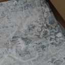 Lahome Margot Vintage 8x10 Washable Green Rugs for Living Room Bedroom, Boho Dining Room Rugs for Under Table, Soft Non Slip Indoor Throw Carpet for Home Office Playroom (8x10ft,Light Blue)