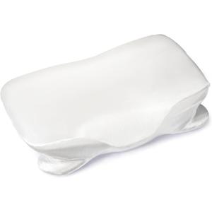 Thickened Satin Pillowcase for Zelimun Cervical Pillow, Smooth & Soft Pillowcase, Contour Pillow Cover with Zipper (White)