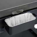 100-Pack Blackstone Grease Cup Liners, Aluminum Foil Drip Pan Liners Disposable for 17" 22" 28" 36" Blackstone Griddle Accessories Drip Tray Holder Grill Rear Grease Catcher Cup Liners