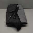 TlaroRiz Laundry Hamper with Wheels Rolling Laundry Basket with Visible Clear Window Collapsible Dirty Clothes Hampers for Laundry Room Bedroom Dorm RV,Lightgray