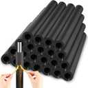 24 Pcs Pipe Insulation Foam Tube for 3/4 Inch Water Pipe, Pre Slit Self Adhesive Foam tubing Covers Plumbing Insulation for Outdoor Indoor Water Pipeline