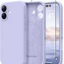 Magnetic for iPhone 17 Case, Compatible with MagSafe, Silicone Shockproof Protective Phone Case for iPhone 17 6.3", Lilac