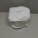 PATIKIL 1 Inch x 50 Feet Natural Twisted Cotton Rope 3 Strand Strong Thick Cotton Rope Tug of War Rope for Railings Crafts Games Home Decor, Red White