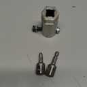 Heavy Duty Trailer Jack Drill Adapter with Cordless Drill, 1/2 to 1" Socket Adapter, Stainless Steel Scissor Jack Drill Adapter Fits Any 1" Drive On Trailer Jack.