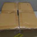 3 Tier Rolling Kitchen Microwave Cart with 6 Hooks, Utility Cart Storage Table Stand on Lockable Wheels, Small Coffee Shelf Rack Organizer,Brown