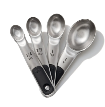 OXO SoftWorks Measuring Spoons, 4Pcs