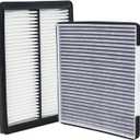 28113-A9100 Engine Air Filter and 97133-J5000 Cabin Air Filter kit Compatible with 2019-2020 Hyundai Santa Fe 2.0L 2.4L 2020-2025 Kia Telluride 3.8L Replaces CA11943 97133-3M000