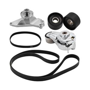 Serpentine Belt Kit Assembly Fit for Mercedes Sprinter 2500 | Fit for Dodge Sprinter 2500, Fit for Freightliner Sprinter 2500 3500 2007-2018 V6 3.0L, 6PK691, 6422000070