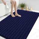Arotive Bathroom Rugs Mat 47x32, Soft Absorbent Chenille Shaggy Bath Mat