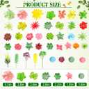 WILLBOND 100 Pcs Succulents Plants Artificial Fake Succulents Bulk Artificial Succulents Unpotted Realistic Plants Assorted Textured Succulent Succulent Plastic Cactus Stems Decoration (Fresh Style)