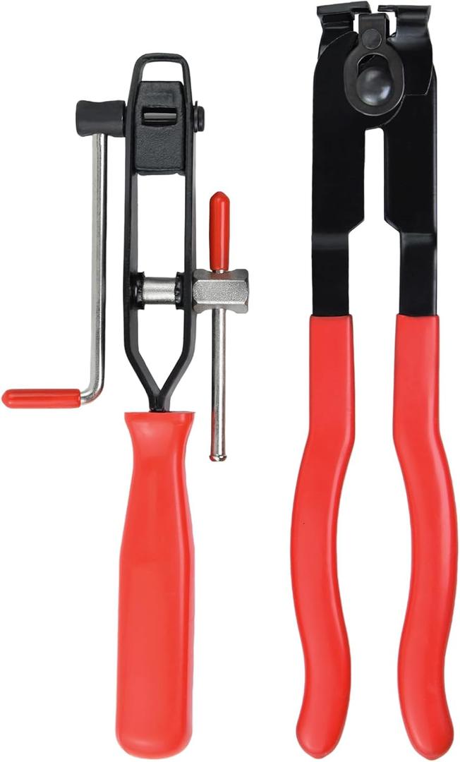 2PCS CV Boot Clamp Pliers, CV Axle Boot Clamp Pliers With CV Joint Boot Clamp Pliers Car Banding Tools Kit for Most Car