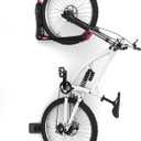 TORACK BIKEPAL No Lift Swivel Bike Rack, Space Saving Vertical Wall Mount Bike Holder for Garage Storage (1 Pack)