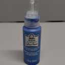 FolkArt Murano Transparent Acrylic Glass Paint, Bright Blue, Perfect for Indoor and Outdoor Arts and Crafts Projects, 2 fl oz, 36531, 1 Count