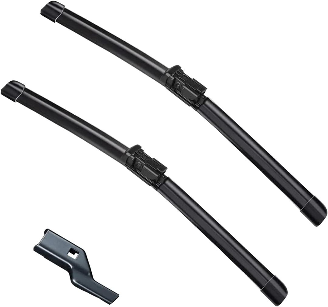 2 Factory Wiper Blades Replacement for 2015-2017 GMC Canyon,2015-2018 Chevy Colorado - Original Equipment Windshield Wiper Blades Set - 22"+18" (Set of 2) Top Lock