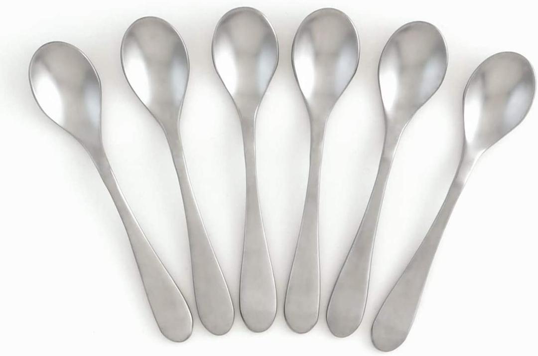 Stainless Steel Dinner Spoon, Large Tablespoons, 8-Inches (12-Piece)