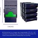 Baron Barclay Bid Pal – Bridge Bidding Devices for The Card Game Bridge – Set of 4 (Blue), 5.75" x 3" x 1.25"