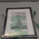 Upsimples 8x10 Picture Frame Set of 5, Display Pictures 5x7 with Mat or 8 x 10 Without, Wall Gallery Photo Frames, Black