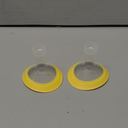Nenesupply 19mm Oval Flanges Compatible with Medela Breast Pump Parts Replace 19mm Medela Flange Accessories. Work with Pump in Style Parts Symphony Parts Swing Maxi Harmony and Personalfit Flex