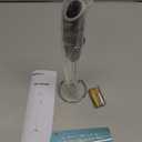 SIMPLETaste Milk Frother Handheld Battery Operated Electric Foam Maker, Drink Mixer with Stainless Steel Whisk and Stand for Cappuccino, Bulletproof Coffee, Latte (Gray)