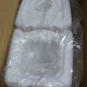 MASTERTOP Spin Mop Cleaning System, Mop and Bucket with Wringer Set for Floor Cleaning, Separate Clean and Dirty Water, Small Spinning Mop with 3 Washable Microfiber Mop Pads