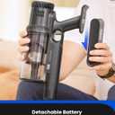 Proscenic Cordless Vacuum Cleaner,45Kpa 55Mins P11 Mopping Wet Dry Vacuum and Mop Combo All in one, Lightweight Stick Vacuum with LED Display, Long Runtime Ease of use for All Floors Pet Hair Carpet (Gray)