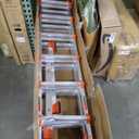 Ladder, A Frame 6 Step Ladder Extension, 22 Ft Anti-Slip Multi Position Ladder, Storage Folding Ladder, 330 lbs Security Load Telescoping Aluminum Ladders for Stairs Home Indoor Outdoor Roof (Silver)