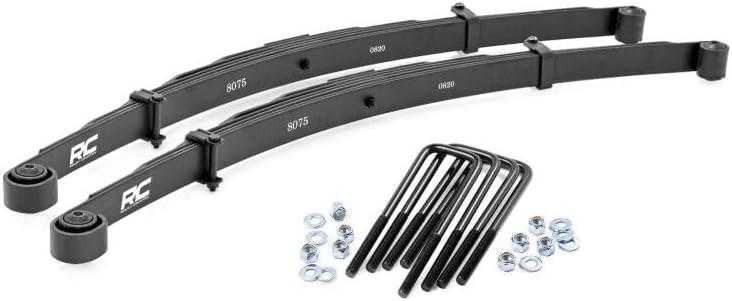 Rough Country 3.5" Rear Leaf Springs for 2005-2023 Toyota Tacoma - 8075Kit