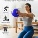 Trideer 9-Inch Pilates Ball, Small Exercise Ball for Yoga, Core Training, Physical Therapy, Balance, Stability and Stretching Pilates Equipment with Inflation Straw