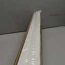 LEVOLOR Basics 2 Faux Wood Horizontal Blinds for Indoor Windows, 34 W x 72 H, Cordless Light Filtering Window Shade, White