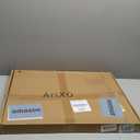 ArtXO 18"x24" Picture Frame Wooden, Display Pictures 16"x20" with Mat or 18"x24" Without Mat, Gold Bamboo Poster Frames,Hanging Photo Frame Wall