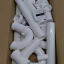 Kitchen Sink Drain Kit,1-1/2,for Most Kitchen Sink Drain Repair Kit and Bathroom Sink Drain Kit, Kitchen Sink P Trap Drain Kit 1 1/2 for Sink Plumbing Kit, Completed Sink Pipe Replacement Kit