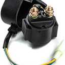 Solenoid Starter Relay for Chinese Made 50cc 70cc 90cc 100cc 110cc 125cc ATV,Dirt Bike,GO-Kart,Pochet Bike,Chopper,Scooter