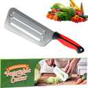 Stainless Steel Shredder Knife, Multifunctional Vegetable Cutter Cabbage Shredder for Coleslaw, Dual Blade Julienne Cutter Lettuce Shredders Kitchen Gadgets