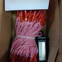 ILLUMINEW Christmas Lights - 98ft 2 Pack 150 Count Connectable Waterproof Led Fairy Lights Bulbs for Indoor Outdoor Christmas Tree Wedding Valentine's Day Decor (Pink, 150 Count - 2 Pack)