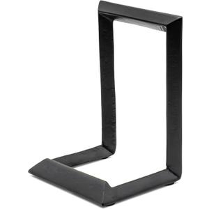 Red Co. 8 Decorative Metal Display Plate Stand and Art Holder Easel in Black Finish
