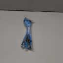 2 x Waterproof Dog Collars,Easy Clean Collar,Adjustable Dog Collars for Small,Medium, Large Dogs(Sky Blue, M)